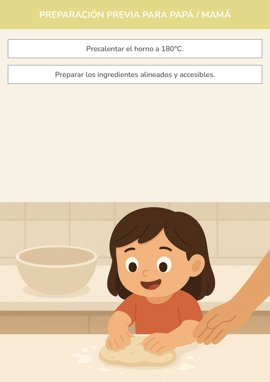 Niño usando torre de aprendizaje mientras realiza la actividad b0905 - el desafío de los tacos de frutas en la cocina.