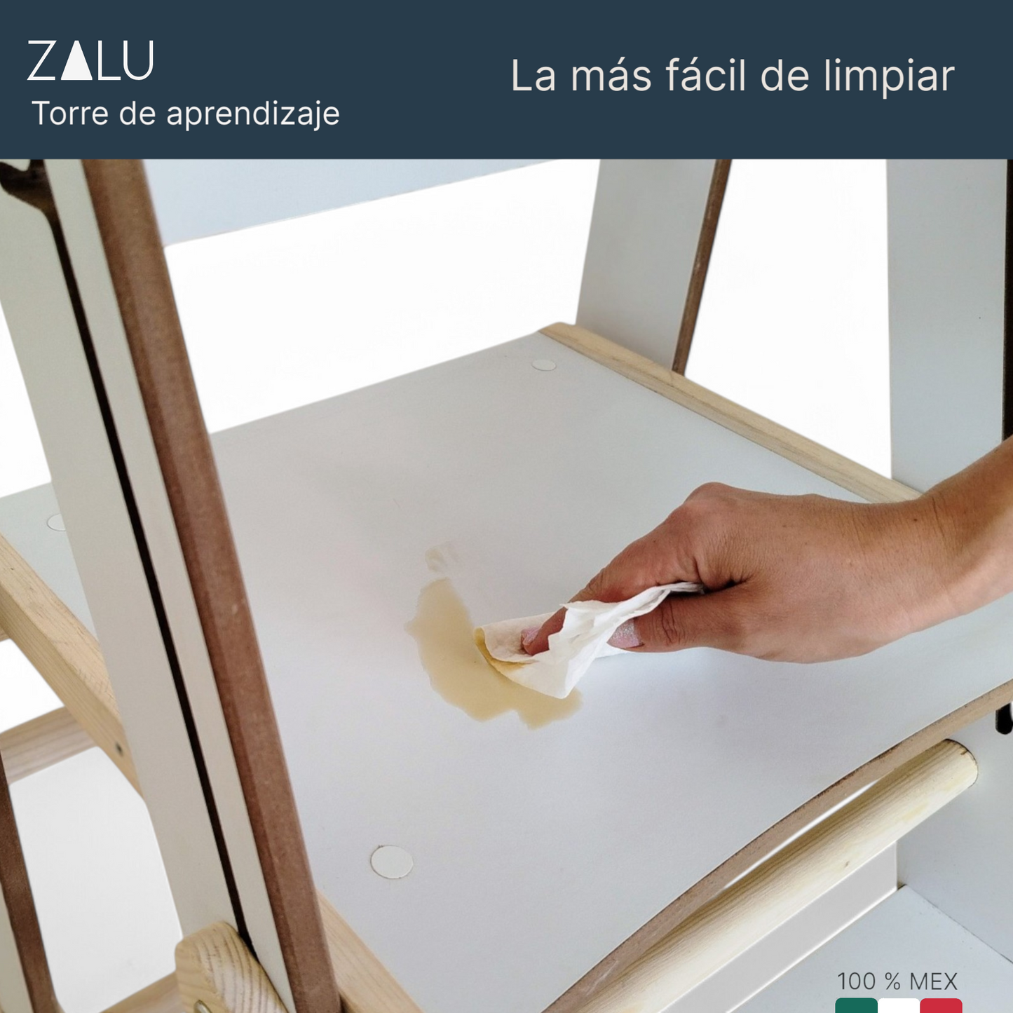 ZALU Torre de aprendizaje Plegable - NANO PROTECH