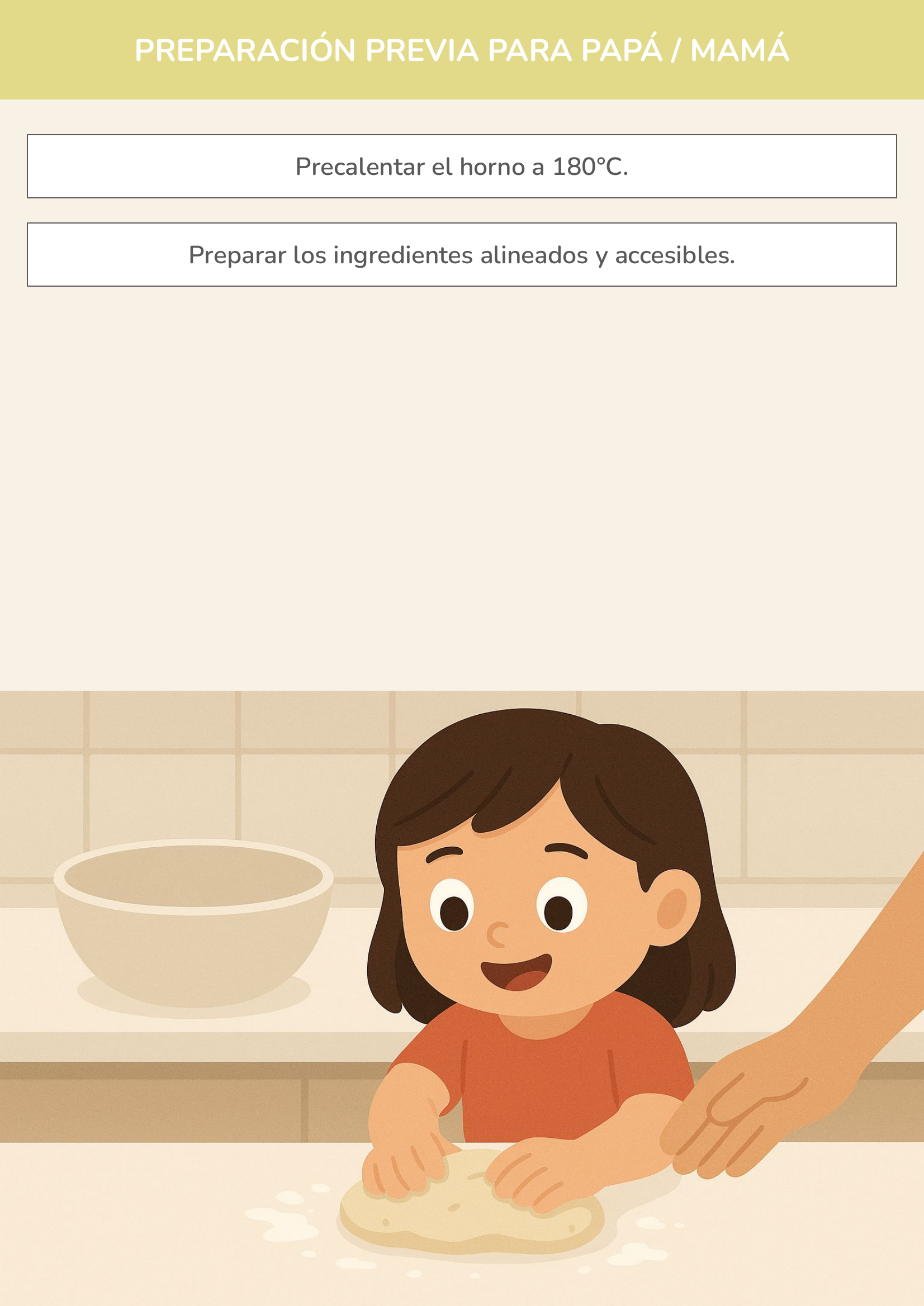 Niño usando torre de aprendizaje mientras realiza la actividad b0905 - el desafío de los tacos de frutas en la cocina.