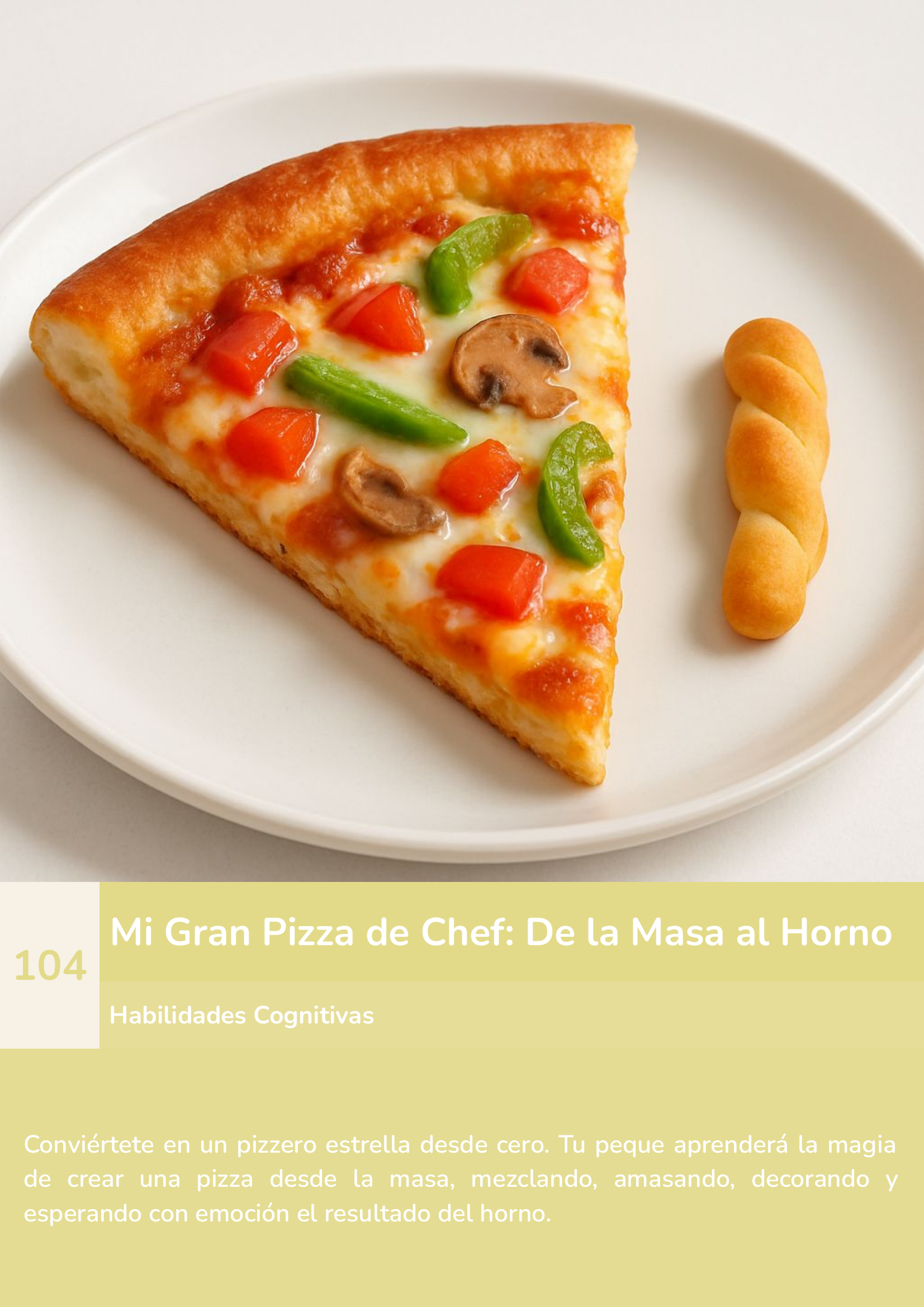 Torre de aprendizaje Montessori, actividad chef de ensaladas creativas.