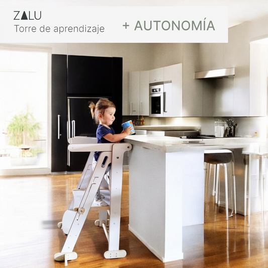ZALU Torre de aprendizaje Plegable - NANO PROTECH