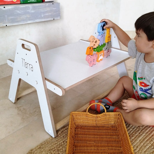 ZALU Mesa 2 alturas estilo Montessori (APILABLE)