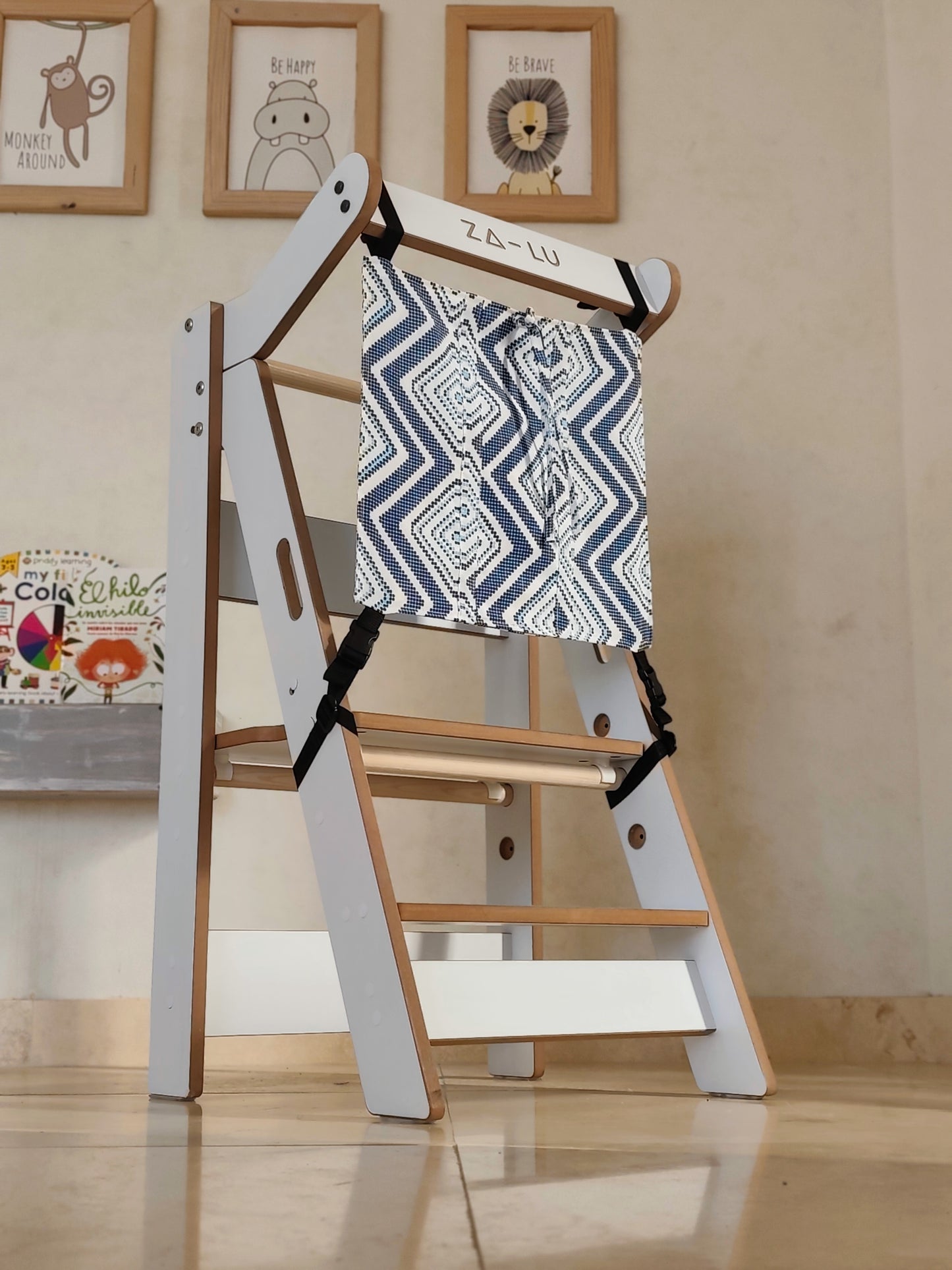 ZALU Torre de aprendizaje Plegable (Montessori)