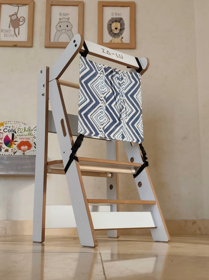 ZALU Torre de aprendizaje Plegable (Montessori)