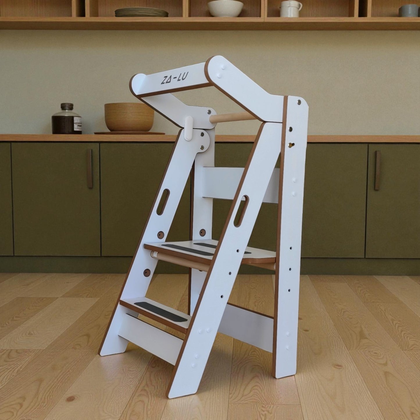 ZALU Torre de aprendizaje Plegable (Montessori)